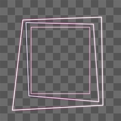 Glowing Pink Neon Frame Design Free Png Rawpixel