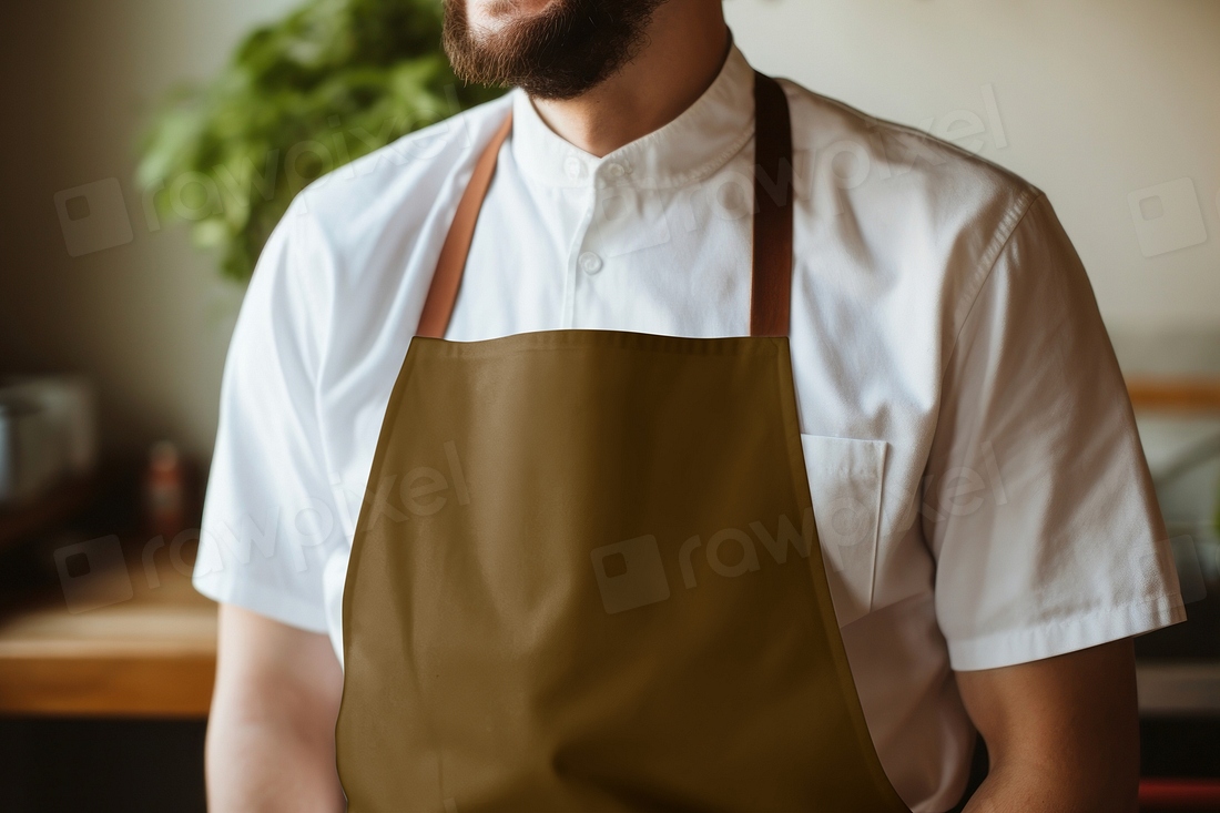 Brown Cooking Apron Design Space Free Photo Rawpixel