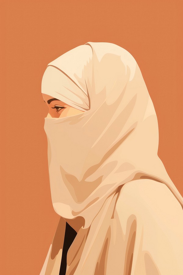 Woman Wearing Hijab Adult Veil Premium Photo Illustration Rawpixel