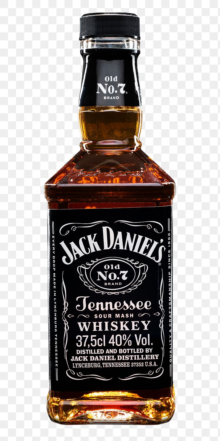 Bottle Of Jack Daniels January Free Png Sticker Rawpixel