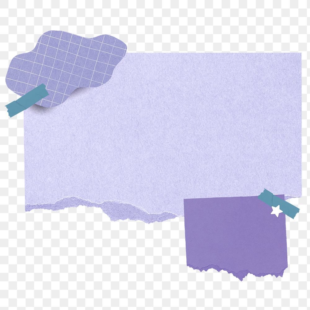 Purple Png Ripped Paper Sticker Premium Png Rawpixel