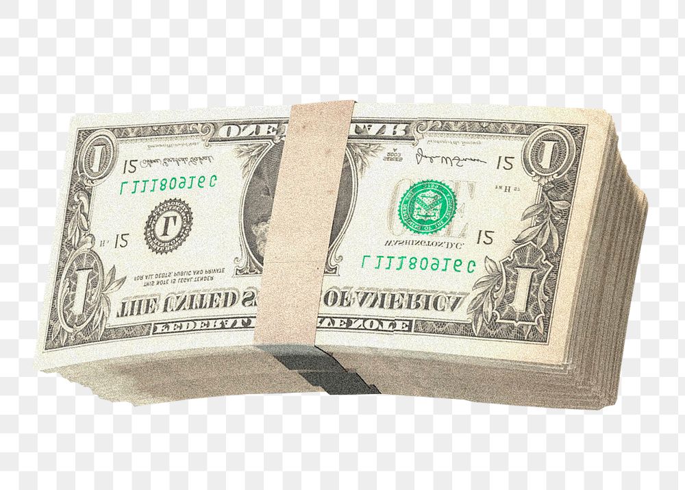 Dollar Bills Strop On Transparent Free Png Rawpixel