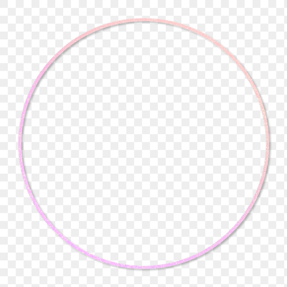 Circle Pink Butterfly Frame Design Premium PNG Rawpixel