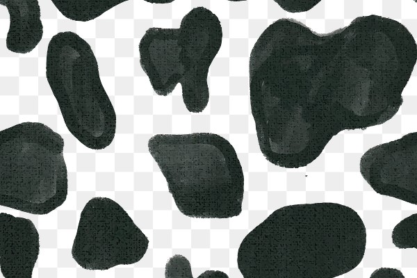 Cow Pattern Png Black Design Premium Png Rawpixel