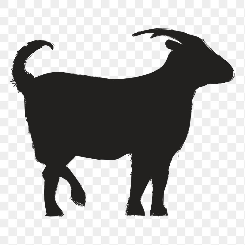 Goat Silhouette Clip Art