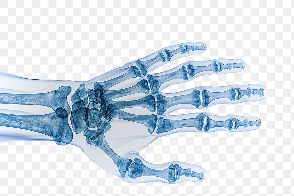 Png Detailed X Ray Hand Bones Free Png Rawpixel