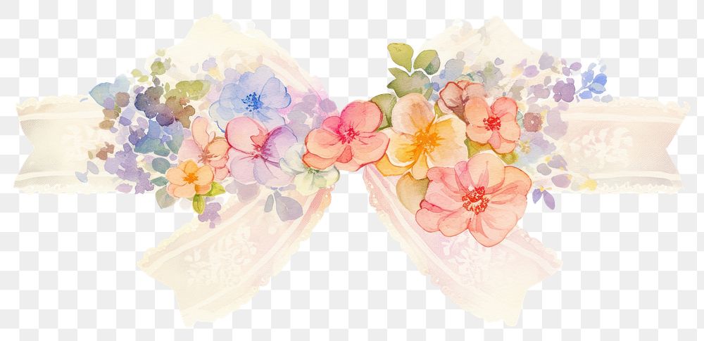 Png Coquette Flower Border Art Free Png Rawpixel