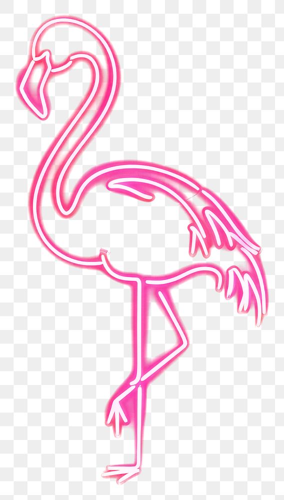 PNG Neon Sign Flamingo Light Free PNG Rawpixel