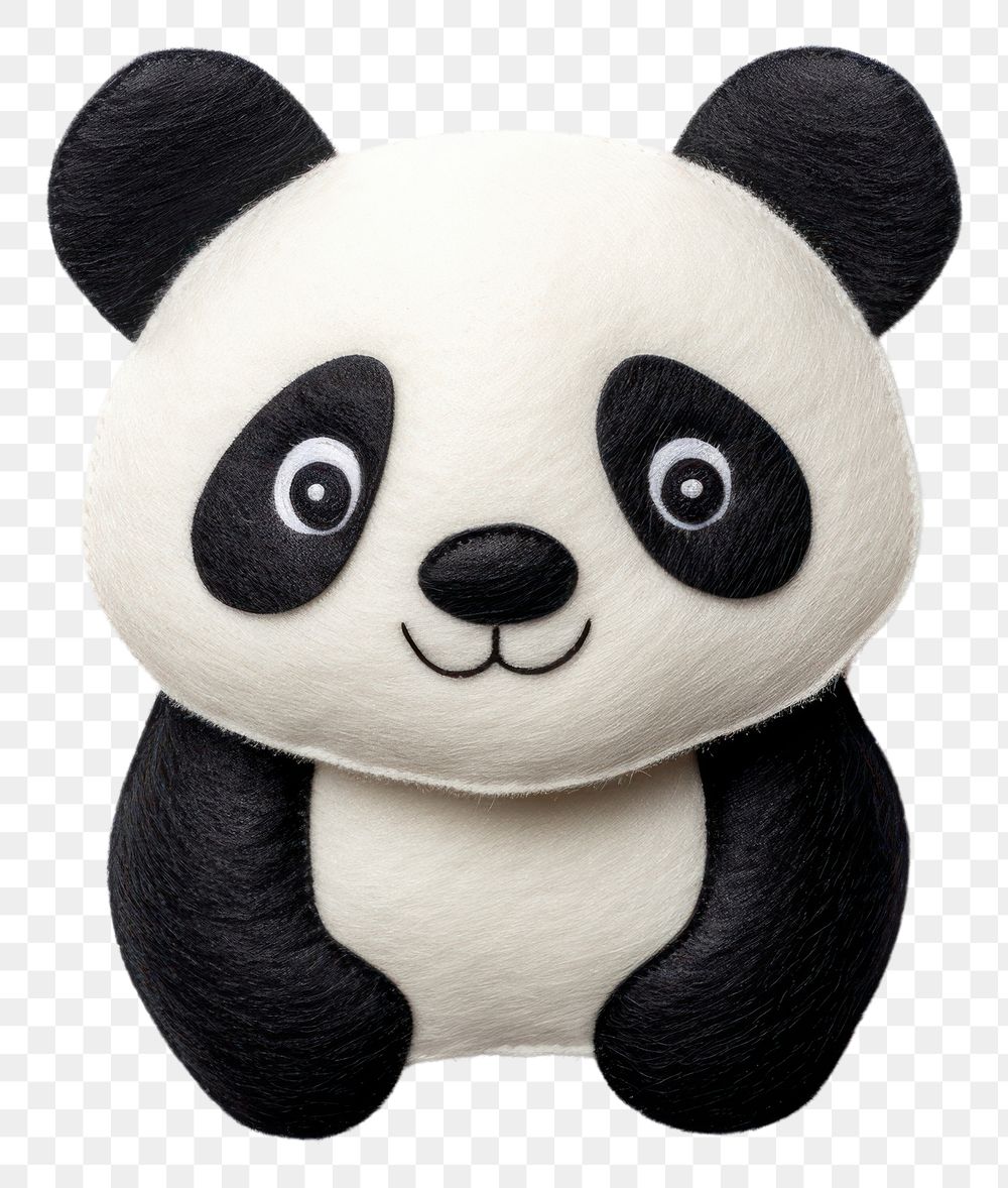 PNG Panda Mammal Plush Cute Free PNG Rawpixel