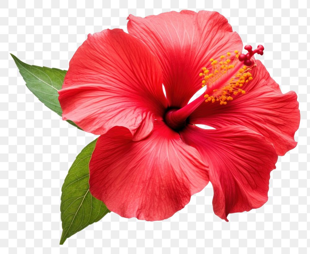 PNG Red Hibiscus Flower Plant Premium PNG Rawpixel