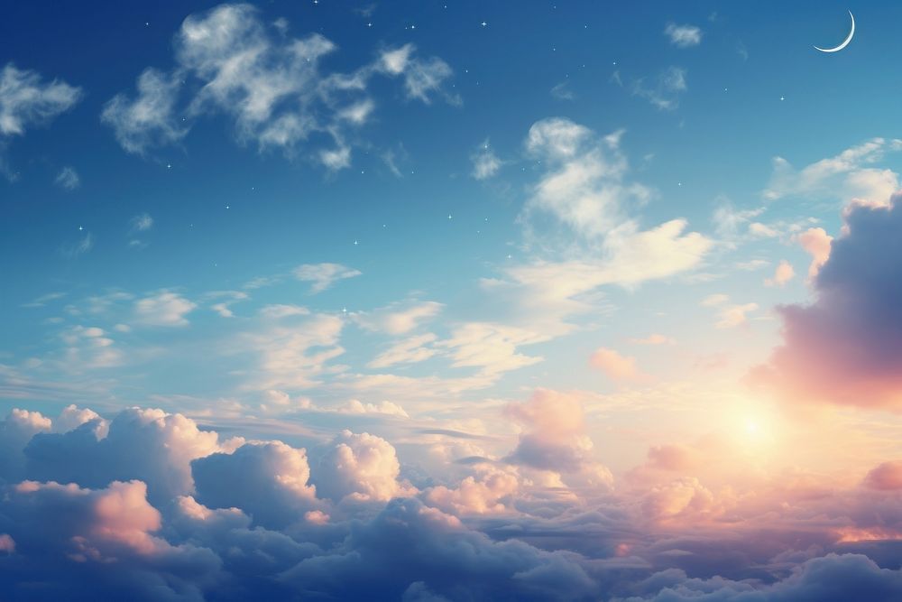 Cloud Moon Sky Backgrounds Free Photo Rawpixel