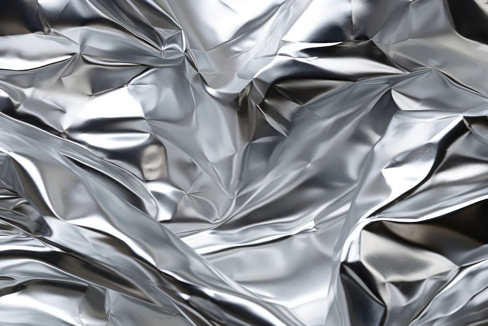 Aluminium Foil Backgrounds Crumpled Abstract Premium Photo Rawpixel