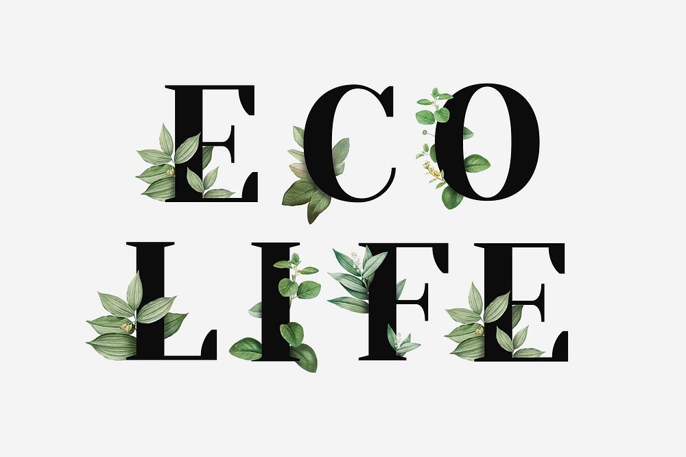 Botanical Eco Life Psd Word Free Psd Rawpixel