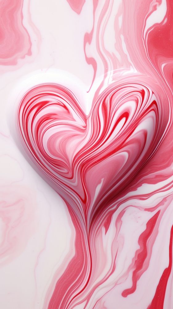 Heart Shaped Marble Pattern Pink Premium Photo Rawpixel