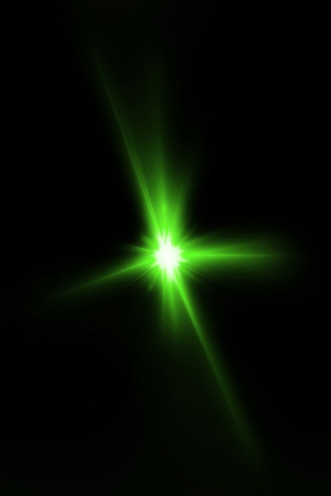 Green Sunburst Lens Flare Effect Premium Photo Rawpixel