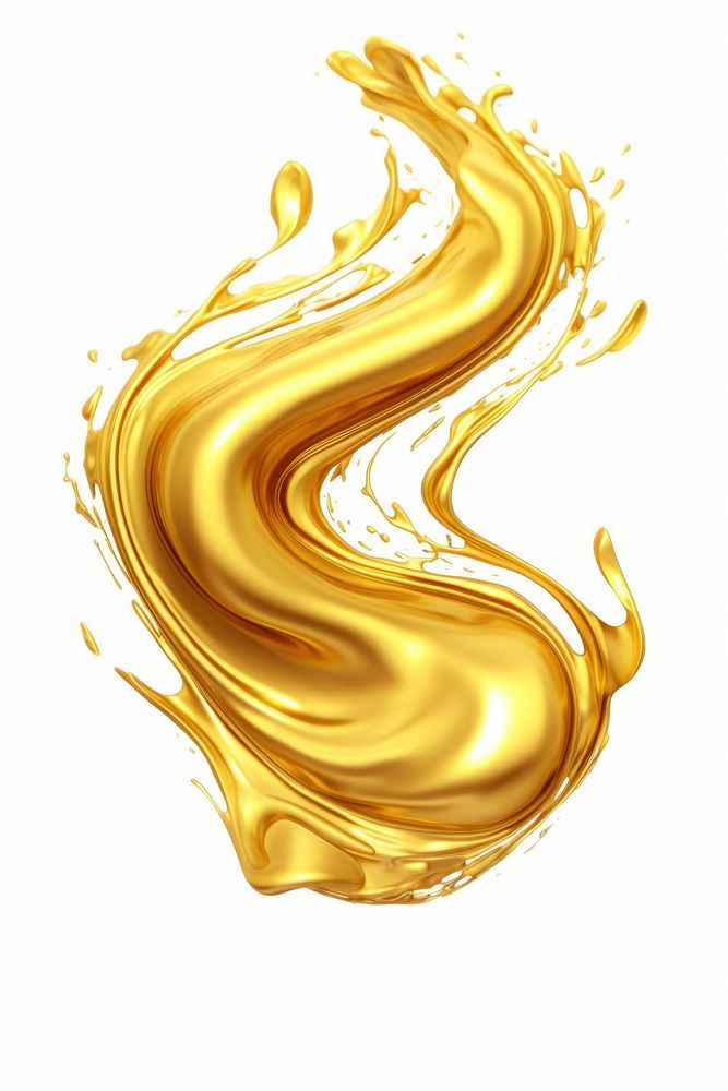 Abstract Fluid Gold White Background Free Photo Illustration Rawpixel