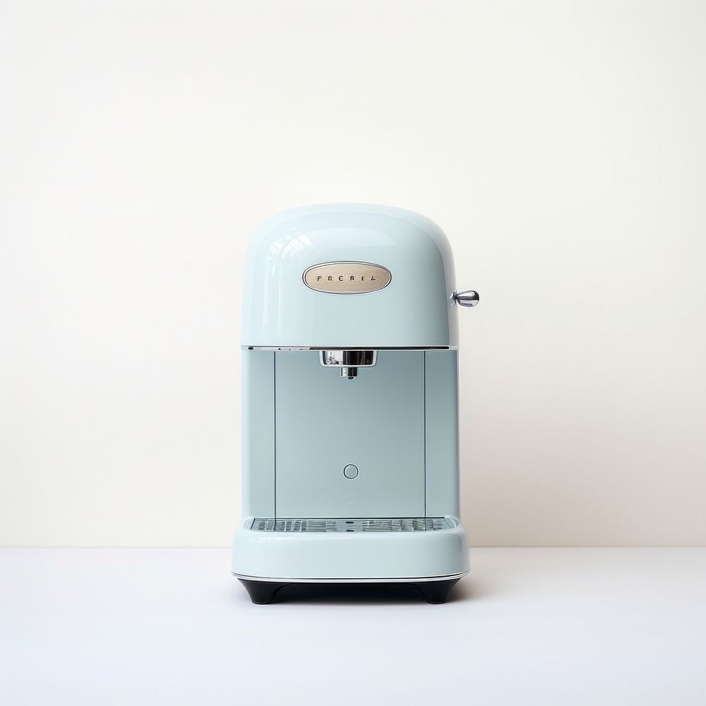 Babyblue Minimal Beige Coffee Machine Premium Photo Rawpixel