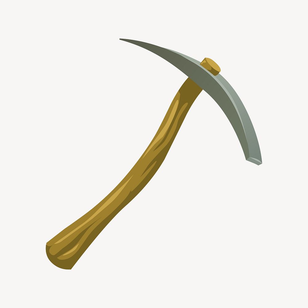 Pickaxe Clipart Illustration Vector Free Free Vector Rawpixel