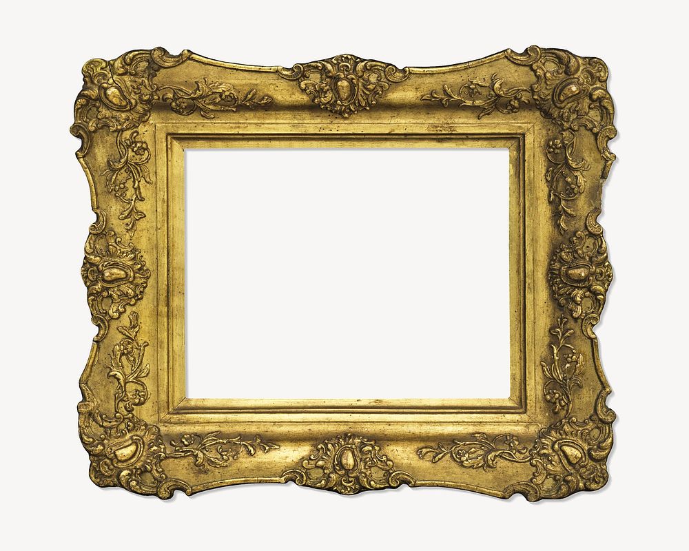 Gold Vintage Frame Ornate Design Premium Photo Rawpixel