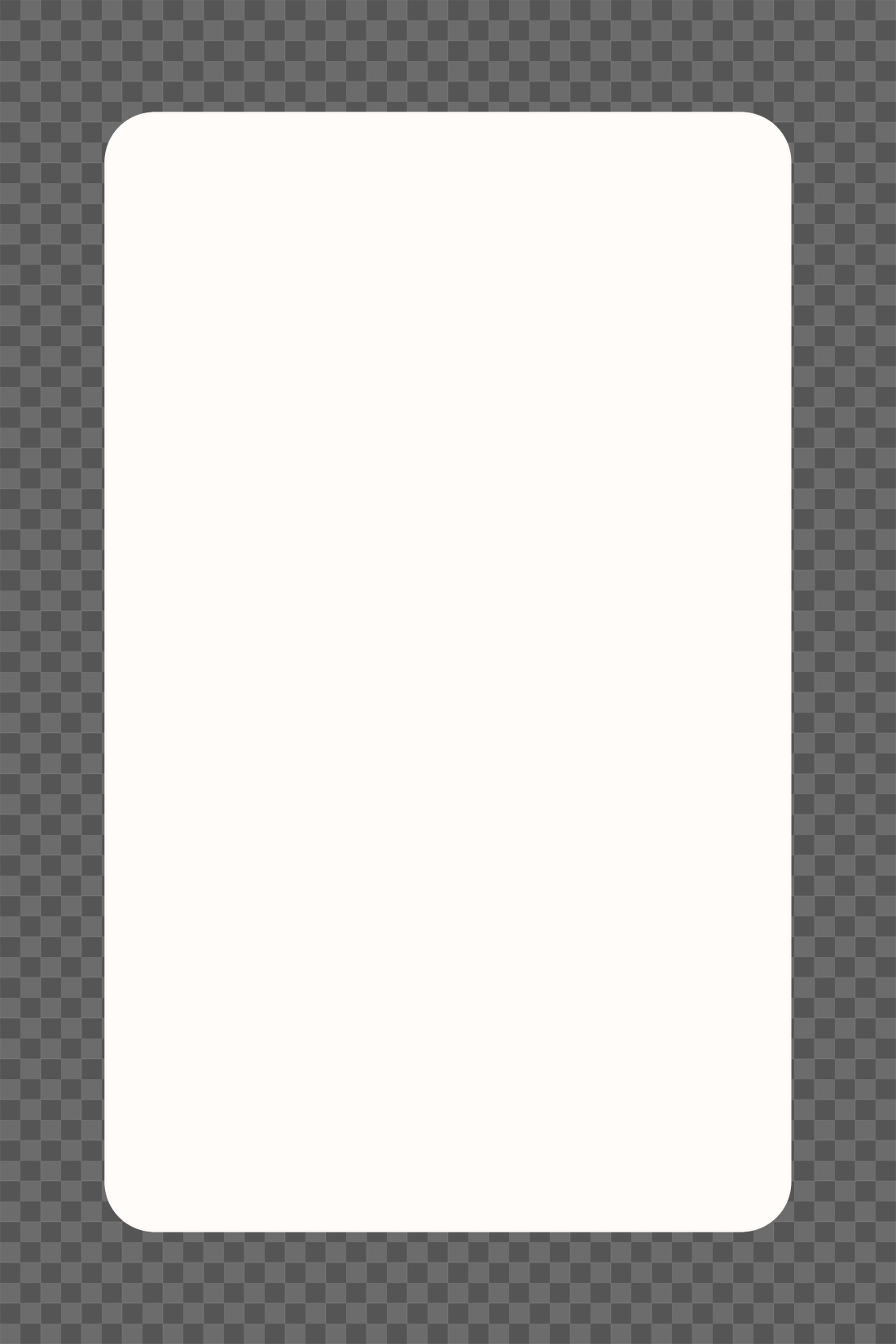 Blank note png sticker, minimal | Premium PNG - rawpixel