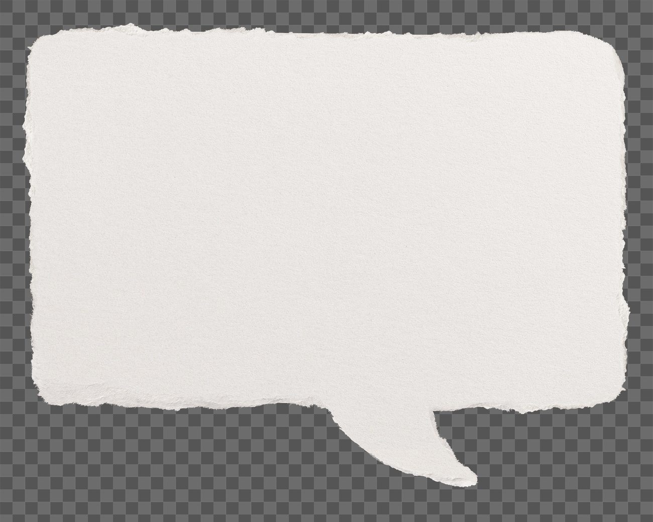 Speech bubble png sticker, paper | Premium PNG - rawpixel