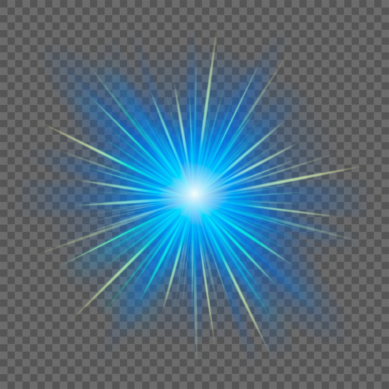 PNG blue sunburst transparent design | Premium PNG Sticker - rawpixel