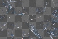 PNG Shattered glass abstract background