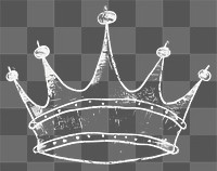 PNG Simple crown icon accessories blackboard accessory.