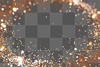 PNG Confetti frame sparkle light backgrounds fireworks glitter.