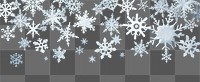 Snowflake backgrounds nature blue. 