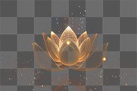 PNG Lotus flower sparkle light glitter outdoors nature night.