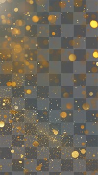 Black background with golden falling glitter lights space astronomy lighting.