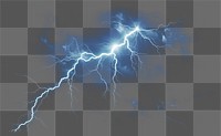 PNG Glowing lightning electrifies thunderstorm nature electricity.