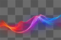 PNG Particles wave backgrounds abstract pattern.