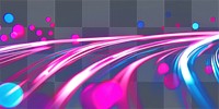 PNG Abstract line futuristic light neon background.