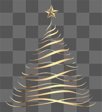 PNG Christmas tree christmas minimalist design.