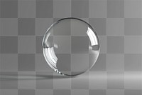 PNG A few transparent bubble floating sphere contemporary minimalist.