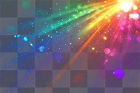 PNG Colorful light effect background colorful rainbow.