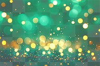 PNG Green background with bokeh lights abstract glitter glowing.