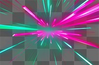 PNG Green and pink futuristic neon light backgrounds abstract. 