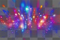 PNG Blurred neon sparks light backgrounds fireworks.