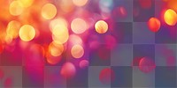 PNG Colorful light small bokeh lights background blurred.