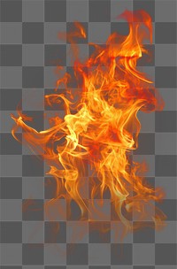 PNG Fire effect background flame hot.