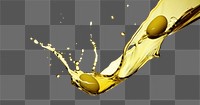 PNG  Olive with oil splash backgrounds falling macro photography.