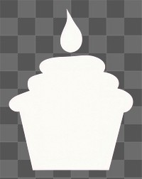 PNG  Cupcake icon dessert food anniversary.
