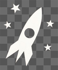 PNG  Rocket with star icon symbol flag logo.