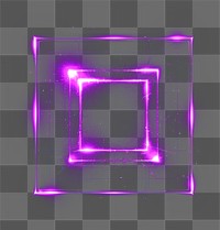 PNG Light square purple backgrounds technology.