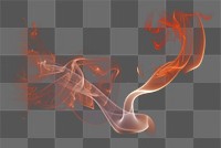 PNG  Burning smoke effect black background fragility cigarette. AI generated Image by rawpixel.