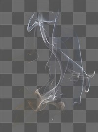 PNG  Burning smoke effect black fog black background. AI generated Image by rawpixel.