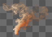 PNG  Fire fog effect smoke black black background. AI generated Image by rawpixel.